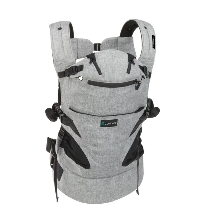 Contours Odyssey 5-position Baby Carrier, Grey