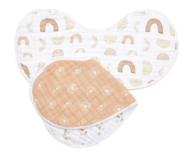 Shop Aden + Anais Boutique Silky Soft Burpy Bibs 2 Pack, Keep Rising at GoodBuy Gear