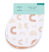 Shop Aden + Anais Boutique Silky Soft Burpy Bibs 2 Pack, Keep Rising at GoodBuy Gear