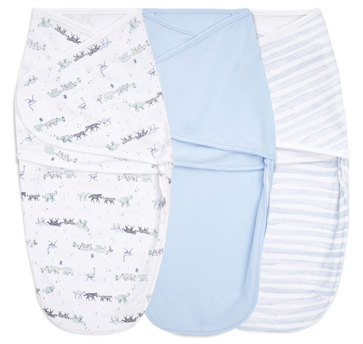 Shop Aden + Anais Essentials Easy Wrap Swaddle (3 Pack), Rising Star, Small (0-3 Months) at GoodBuy Gear