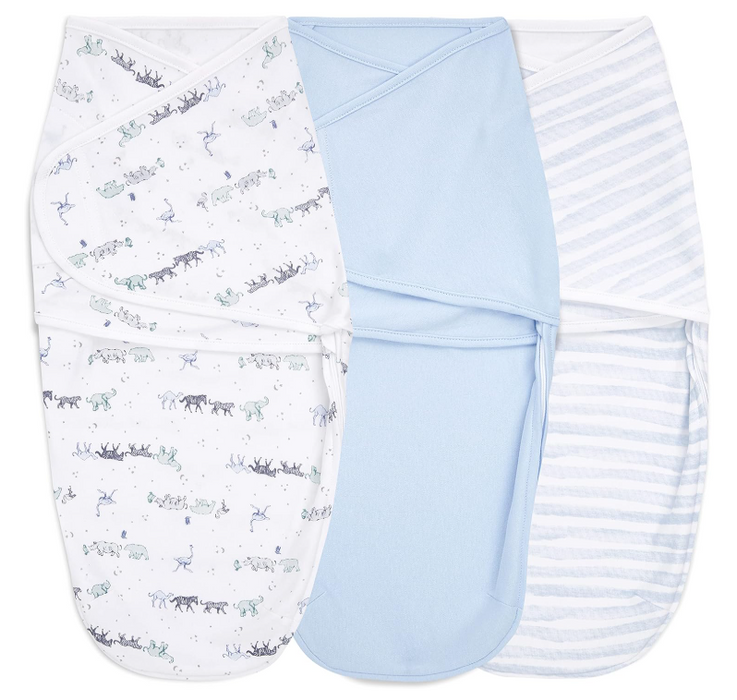 Shop Aden + Anais Essentials Easy Wrap Swaddle (3 Pack), Rising Star, Small (0-3 Months) at GoodBuy Gear