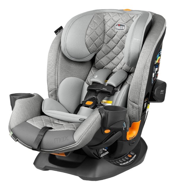 Shop Chicco OneFit Max ClearTex All-in-One Car Seat, Ash, 2025 at GoodBuy Gear