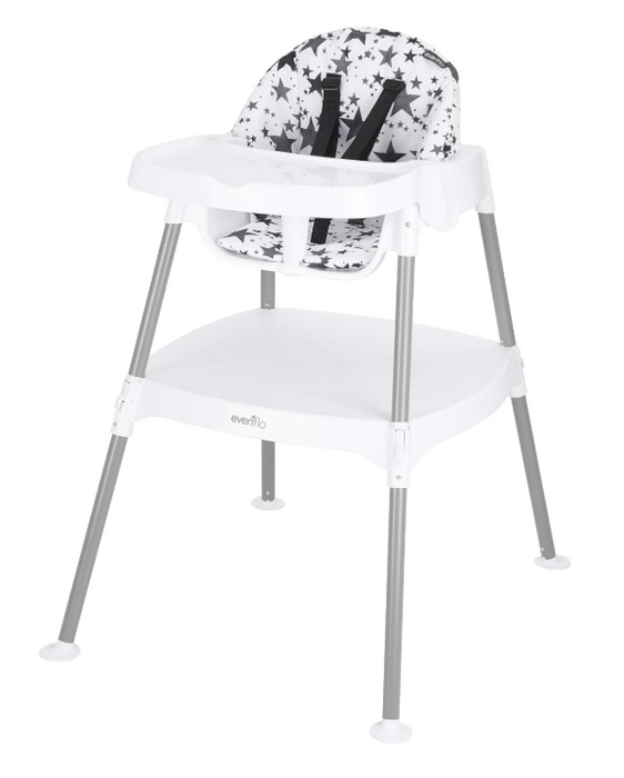 Evenflo 4-in-1 Eat & Grow Convertible High Chair, Pop Star