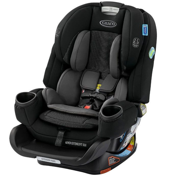 Shop Graco 4Ever Extend2Fit DLX 4-in-1 Car Seat, 2024, Miner at GoodBuy Gear