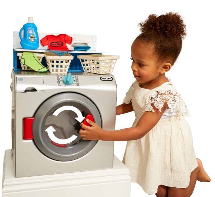 Little Tikes First Washer Realistic Pretend Play Appliance