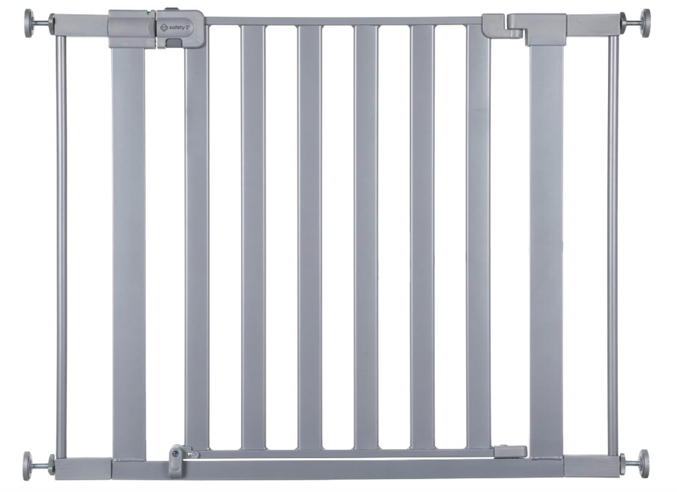 Safety 1st Easy Install Walk-Thru Gate, Silver