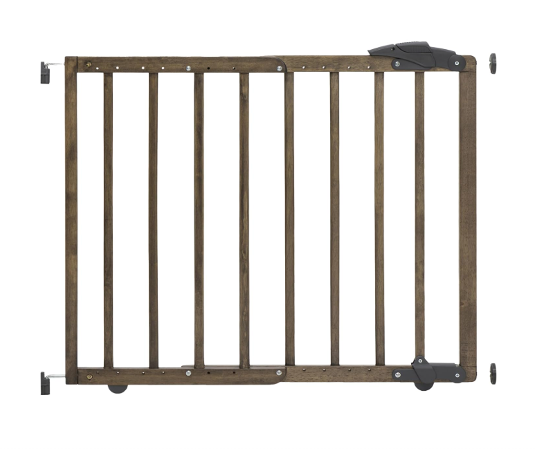 Shop Dreambaby Nottingham Wooden Walk Through Gro-Gate, Driftwood at GoodBuy Gear
