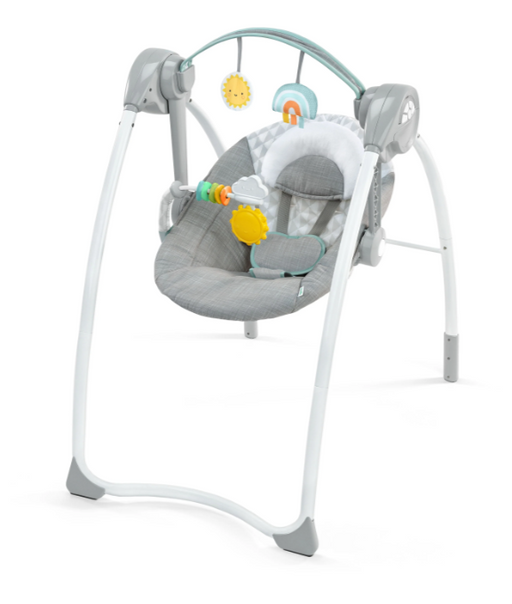 Shop Ingenuity Sun Valley Milestone Baby Swing, Grey at GoodBuy Gear