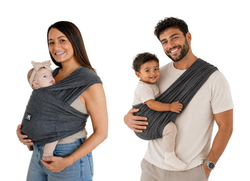 Shop Baby K'tan Baby Carrier, Active, Heather Black, X-Small at GoodBuy Gear
