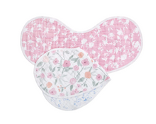 Shop Aden + Anais Boutique Silky Soft Burpy Bibs 2 Pack, Ma Fleur at GoodBuy Gear