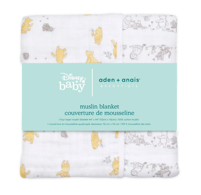 Shop Aden + Anais Muslin Dream Blanket, Winnie the Pooh at GoodBuy Gear
