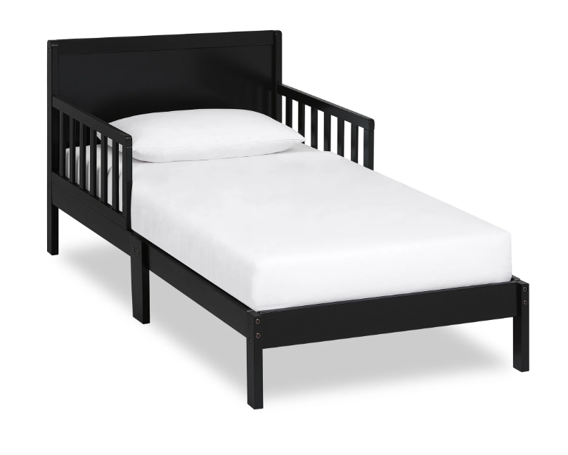 Dream On Me Brookside Toddler Bed, Black