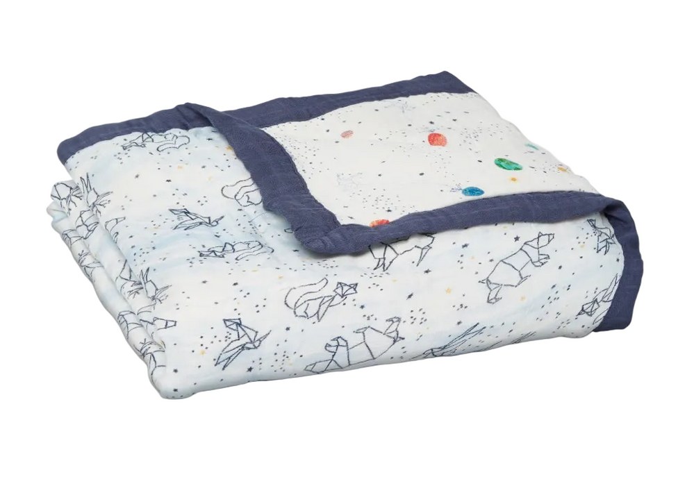 Shop Aden + Anais Silky Soft Dream Blanket, Stargaze at GoodBuy Gear
