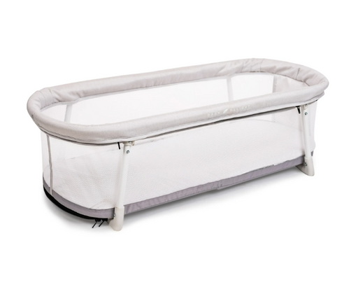 Shop Baby Delight Snuggle Nest Portable Infant Bassinet, Driftwood Grey at GoodBuy Gear