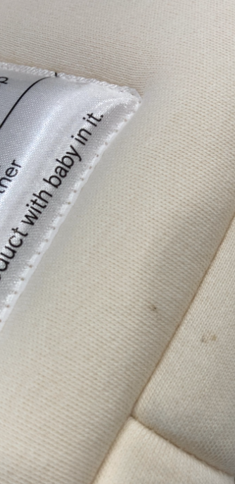 Snuggle Me Organic Lounger Curve, Natural