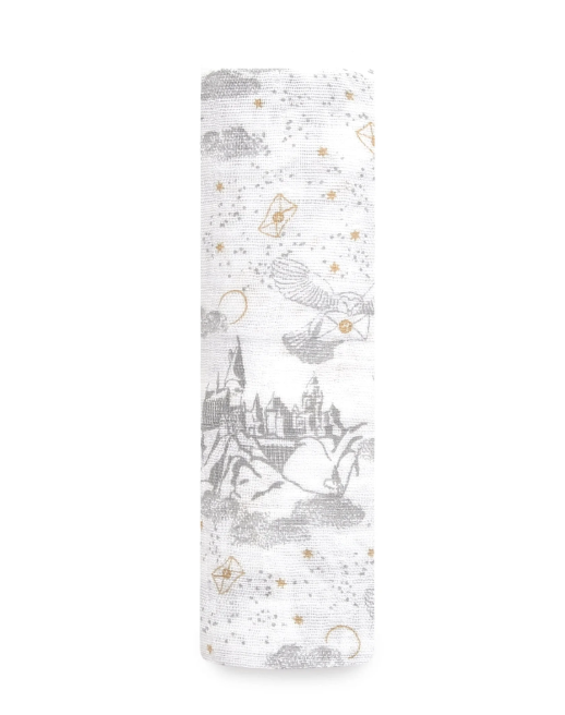 Aden + Anais Swaddle Blanket, Harry Potter Iconic Letters