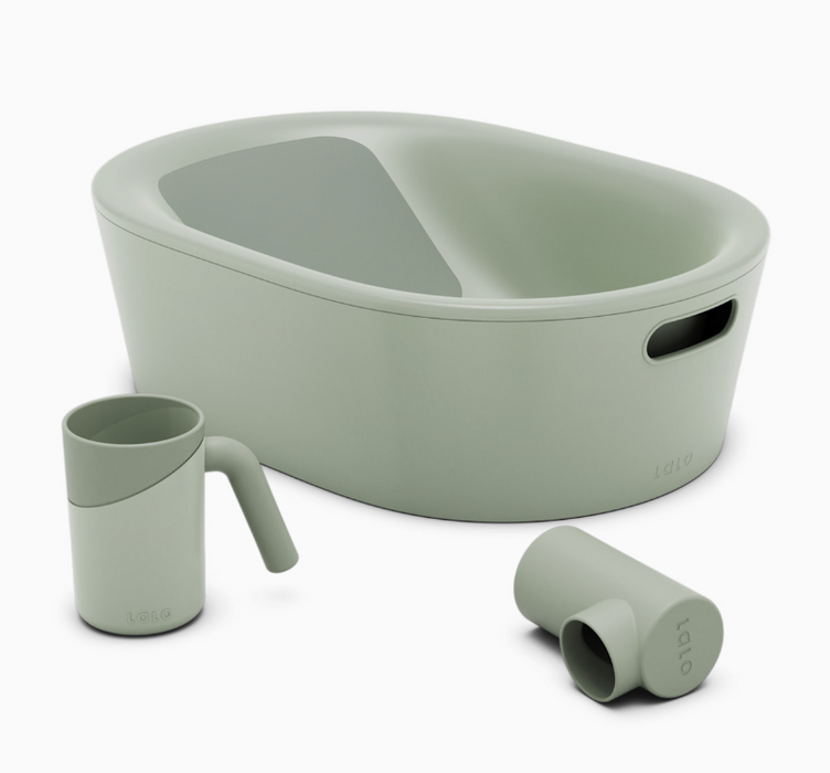 Lalo Bathtime Starter Kit, Sage