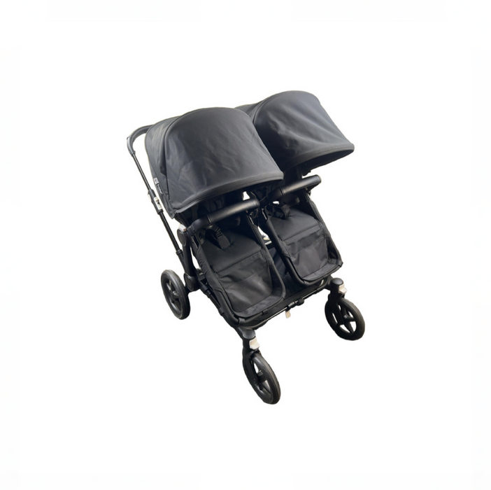 Bugaboo Donkey 5 Duo Stroller, 2024, Black, Midnight Black, Midnight Black