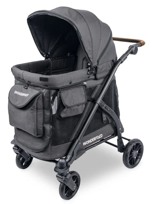 Wonderfold M1 Single Stroller, Year Unknown, Volcanic Black