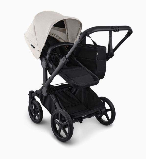 Bugaboo Donkey 6 2-in-1 Stroller, 2025, Black Frame, Heritage Black, Misty White