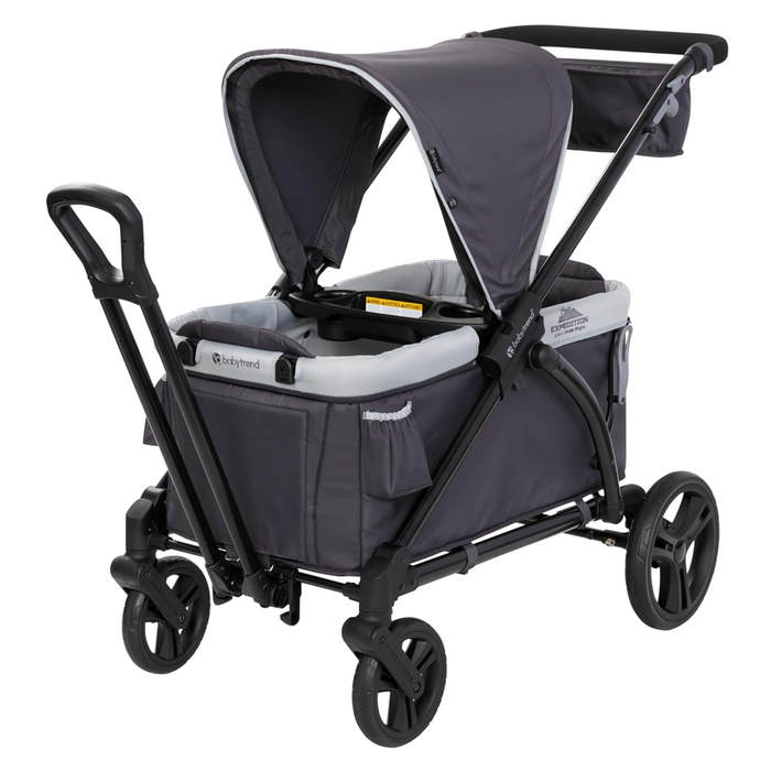 Baby Trend Expedition 2-in-1 Stroller Wagon Plus, 2023, Liberty Midnight
