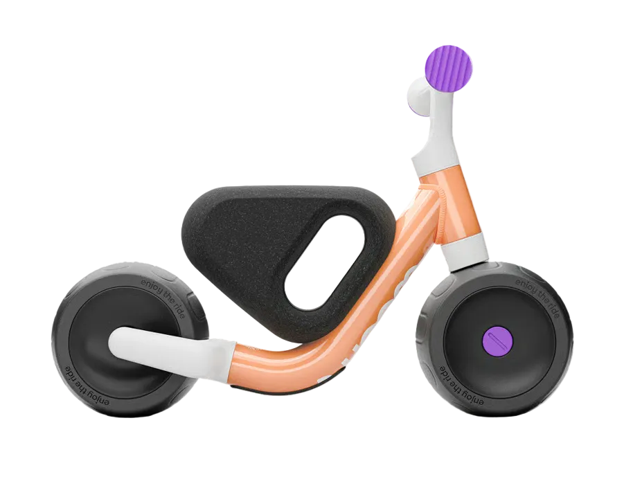 Woom WOW Bike, Pop Peach