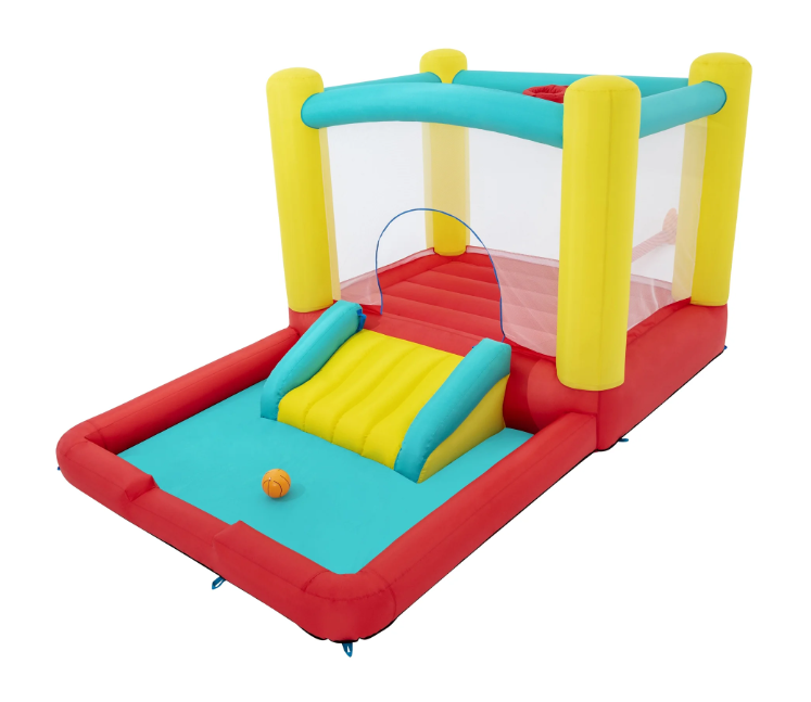 Play Day Jump 'N Away Inflatable Bounce House, Indoor/Outdoor