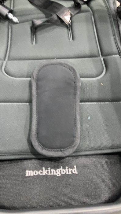 Mockingbird 2nd Seat Kit 3.0, Charcoal with Black Leather, Solid Black