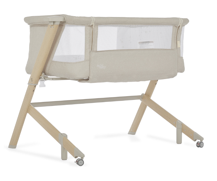 Evolur Stellar Bassinet & Bedside Sleeper, Beige