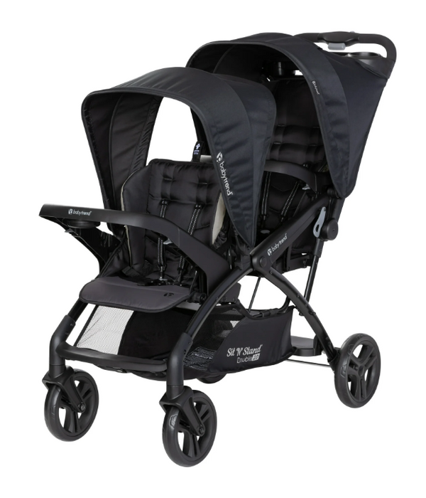 Baby Trend Sit N' Stand Double 2.0 Stroller, 2025, Desert Tan