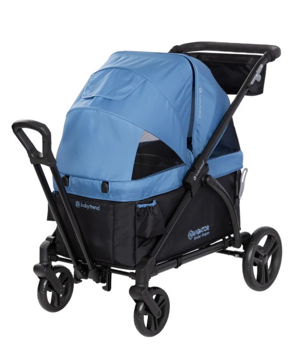 Baby Trend Navigator 2-in-1 Stroller Wagon, 2024, Dash Blue