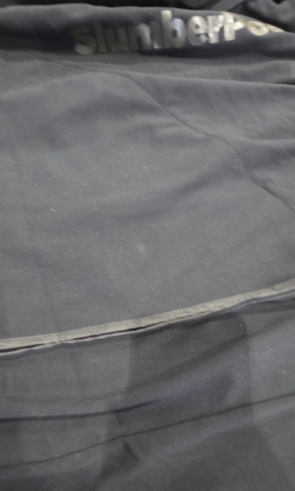 SlumberPod 3.0 Sleep Canopy with Fan, Black with Gray Accents