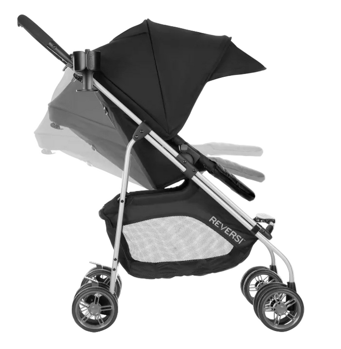 Evenflo Reversi Lightweight Reversible Stroller, 2024, Altair Black