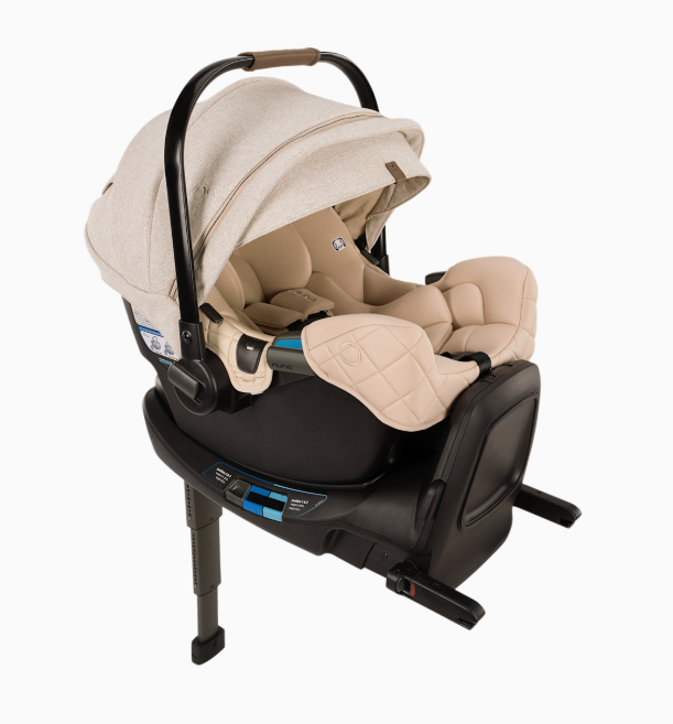 Nuna PIPA rx Infant Car Seat with RELX Base, 2025, Macaron