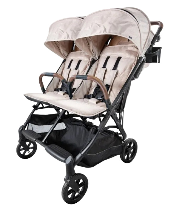 Strolee V2 Double Stroller, 2026, Fawn