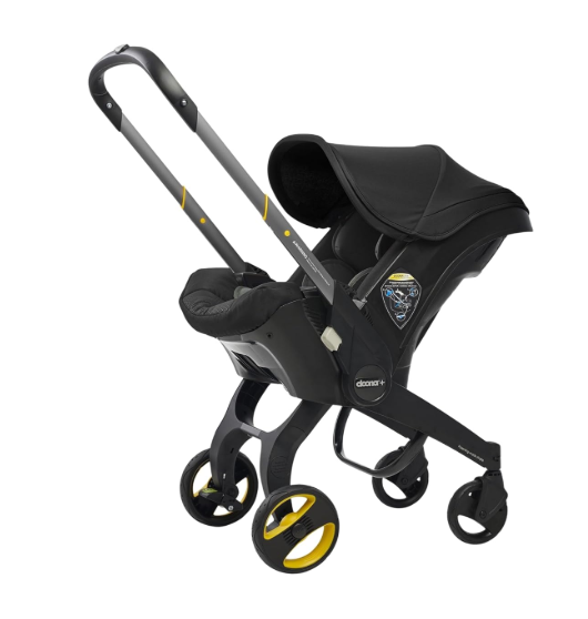 Doona Infant Car Seat & Stroller Combo, Nitro black, 2025