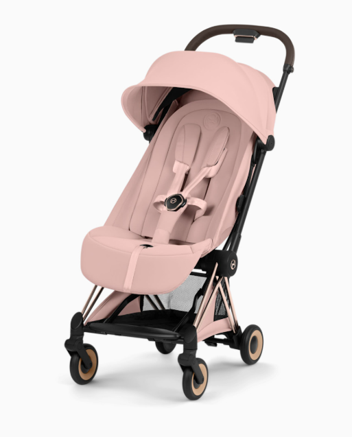 Cybex Coya Stroller, 2026, Peach Pink, Rose Gold