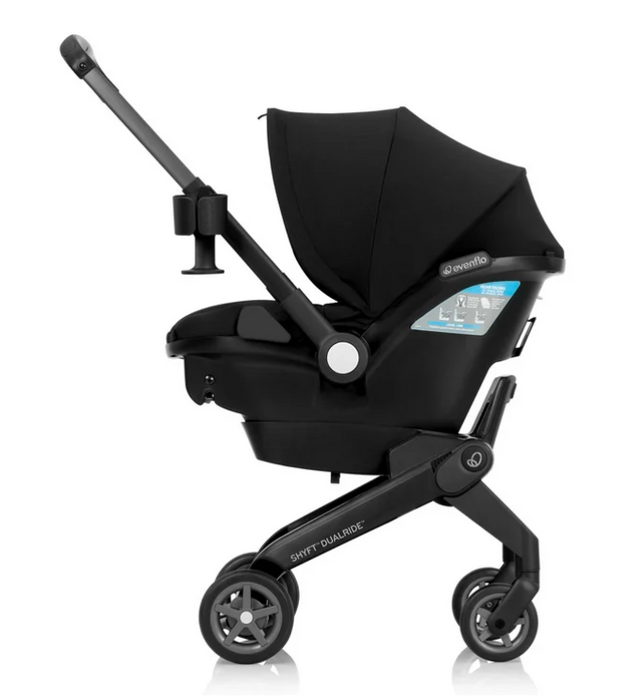 Evenflo Shyft Dual Ride Infant Car Seat Stroller Combo, Bryson, 2025, Original Model