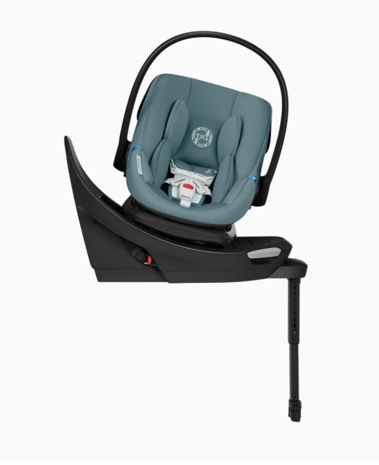 Cybex Aton G2 Swivel Infant Car Seat with Load Leg Base, 2026, Stormy Blue