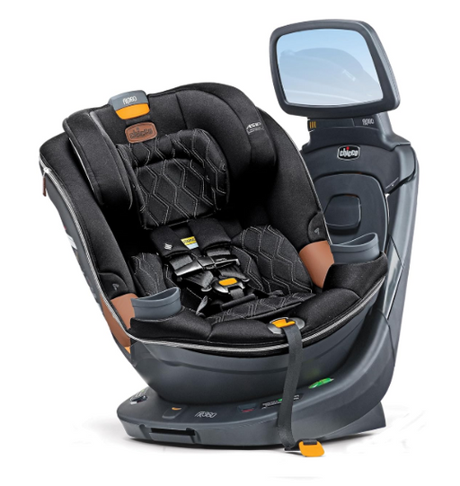 Shop Chicco Fit360 Cleartex Rotating Convertible Car Seat, 2026, Black, Zip at GoodBuy Gear