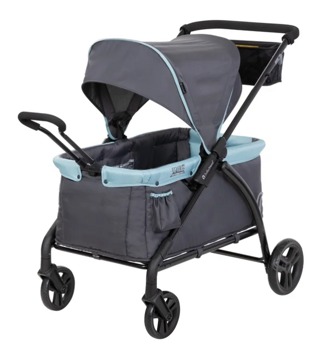 Baby Trend Tour LTE 2-in-1 Stroller Wagon, Desert Blue, 2025