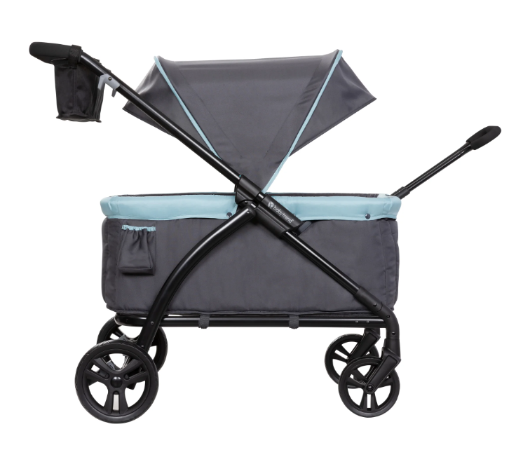 Baby Trend Tour LTE 2-in-1 Stroller Wagon, Desert Blue, 2025