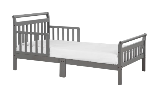 Shop AFG International Anna Classic Sleigh Toddler Bed, Gray at GoodBuy Gear