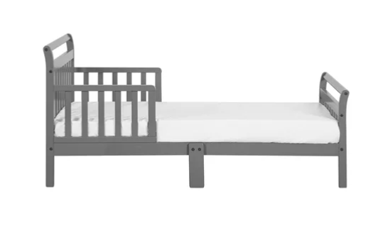 Shop AFG International Anna Classic Sleigh Toddler Bed, Gray at GoodBuy Gear