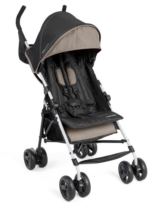 Ingenuity 3D Mini Convenience Stroller, Cashew Tan
