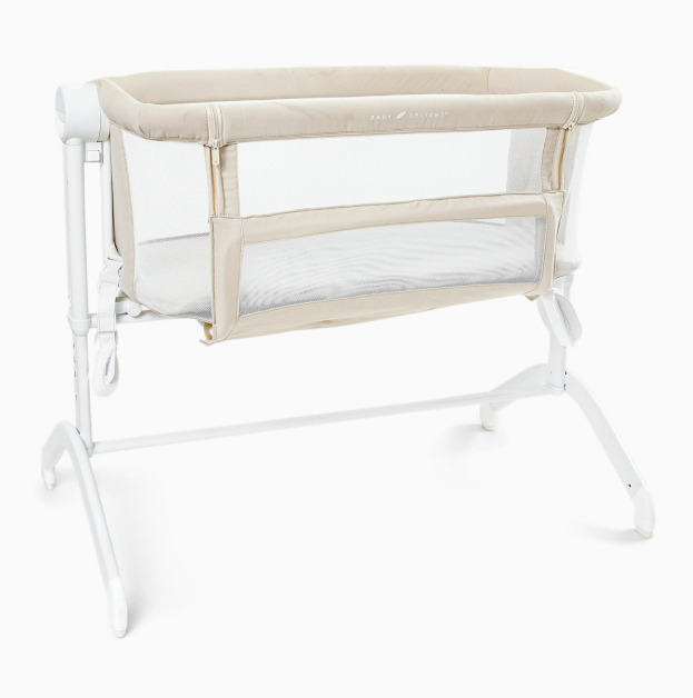 Baby Delight Beside Me Wink Bassinet & Bedside Sleeper, Organic Oat