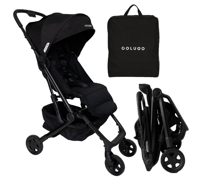 Colugo Compact Stroller+, 2026, Black/Black