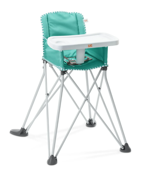 Bright Starts Pop 'N Dine Portable High Chair, Teal