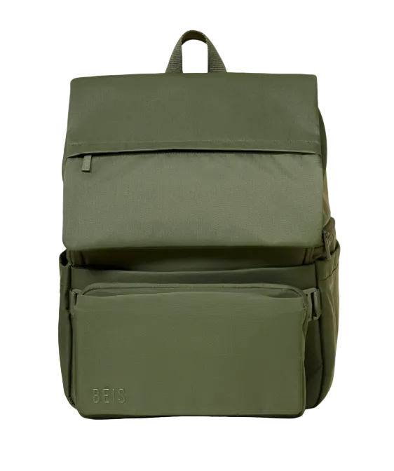 Beis The Ultimate Diaper Backpack, Olive