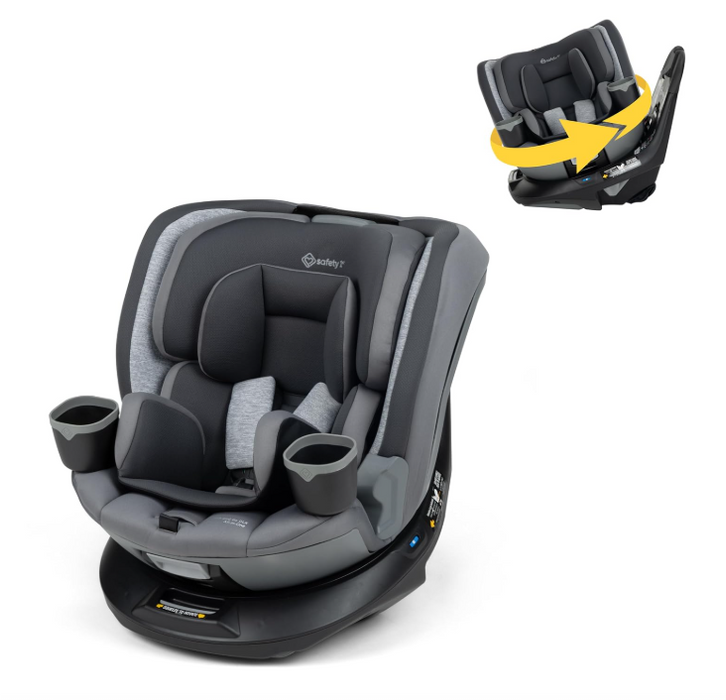 Safety 1st Turn and Go 360 DLX Rotating All-in-One Convertible Car Seat, 2025, Stonington